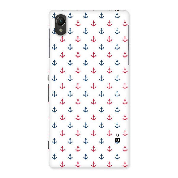Minimal Anchor Pattern Back Case for Sony Xperia Z1