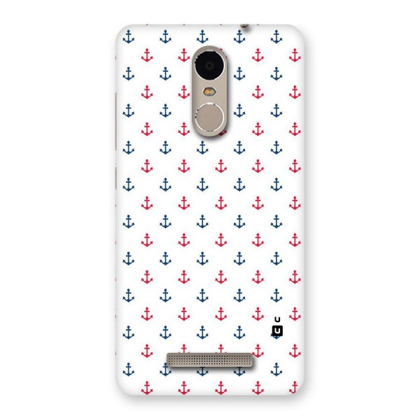 Minimal Anchor Pattern Back Case for Xiaomi Redmi Note 3