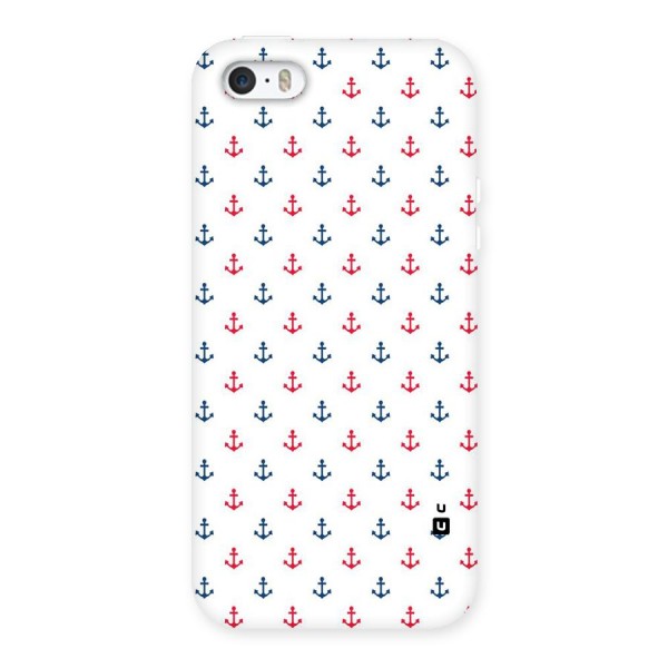 Minimal Anchor Pattern Back Case for iPhone 5 5S