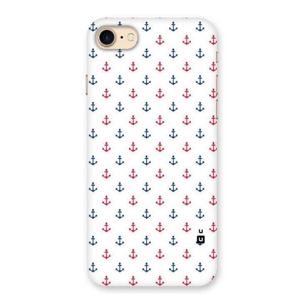 Minimal Anchor Pattern Back Case for iPhone 7