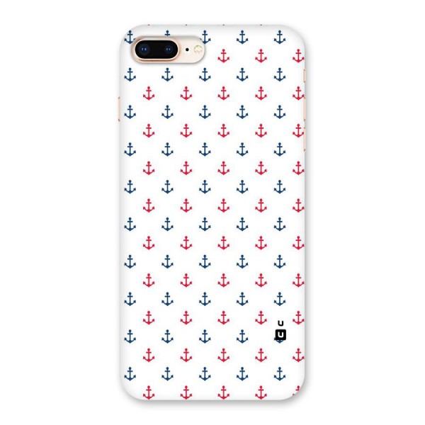 Minimal Anchor Pattern Back Case for iPhone 8 Plus