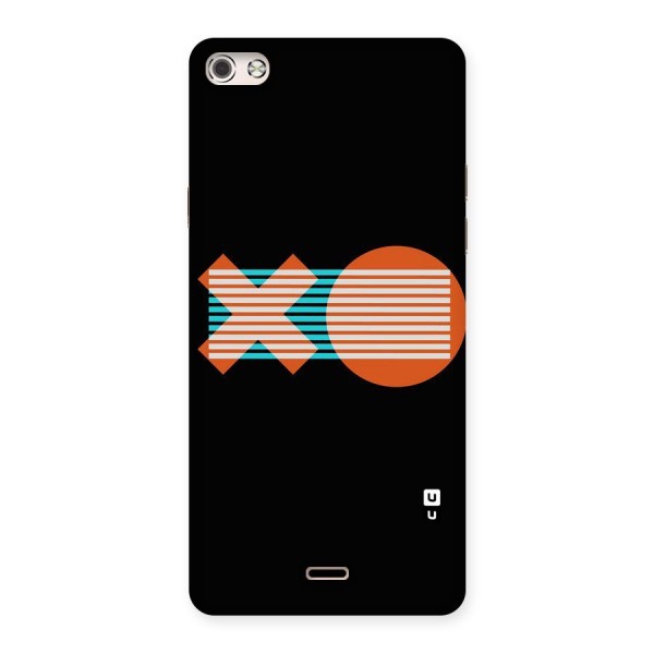 Minimal Art Back Case for Micromax Canvas Silver 5