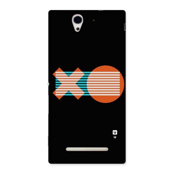 Minimal Art Back Case for Sony Xperia C3