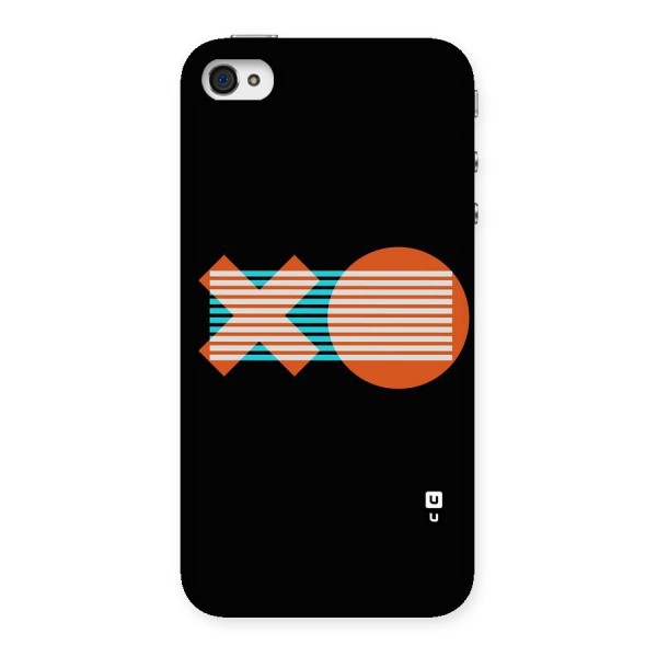 Minimal Art Back Case for iPhone 4 4s