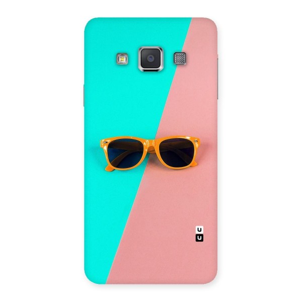 Minimal Glasses Back Case for Galaxy A3