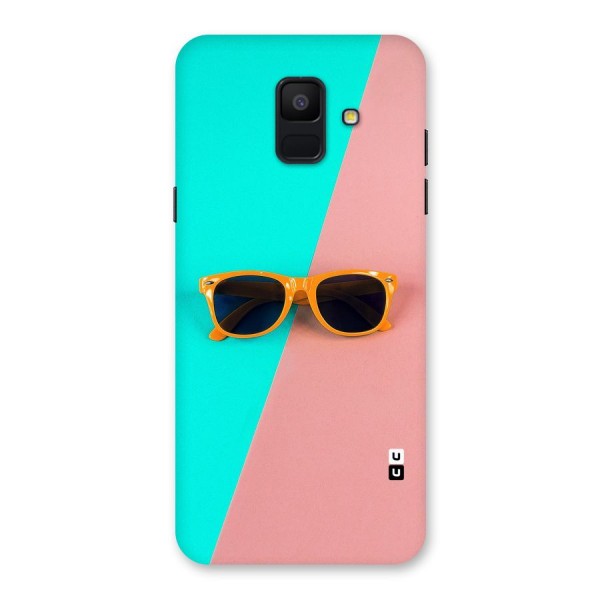 Minimal Glasses Back Case for Galaxy A6 (2018)