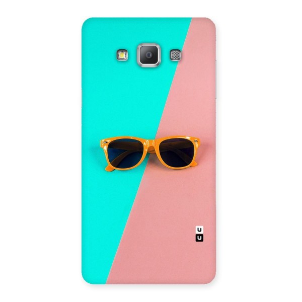 Minimal Glasses Back Case for Galaxy A7