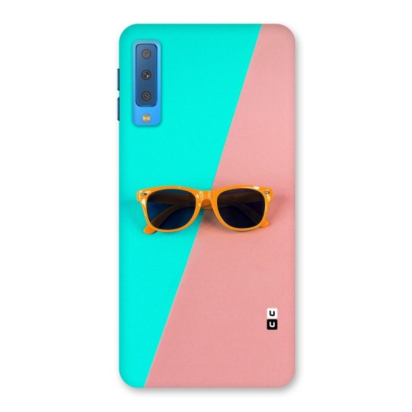Minimal Glasses Back Case for Galaxy A7 (2018)