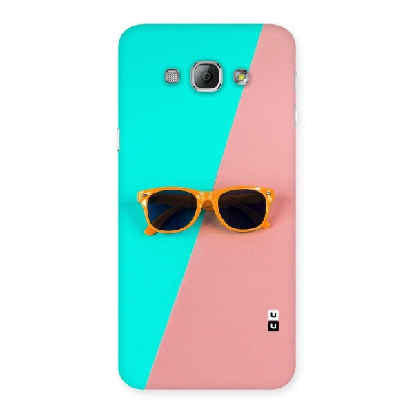 Minimal Glasses Back Case for Galaxy A8