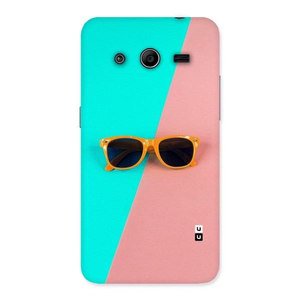 Minimal Glasses Back Case for Galaxy Core 2