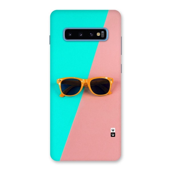 Minimal Glasses Back Case for Galaxy S10 Plus
