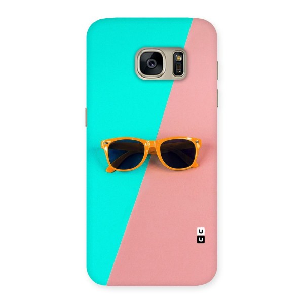 Minimal Glasses Back Case for Galaxy S7