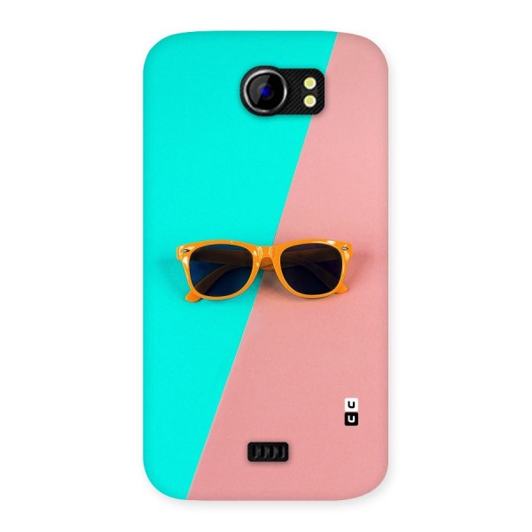 Minimal Glasses Back Case for Micromax Canvas 2 A110
