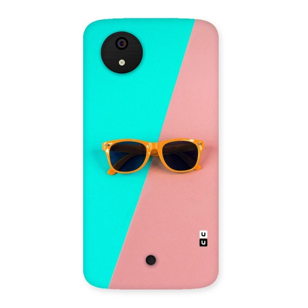 Minimal Glasses Back Case for Micromax Canvas A1