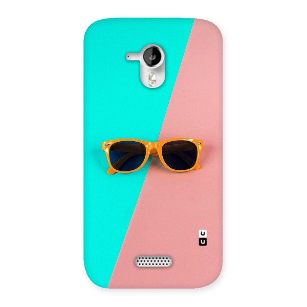 Minimal Glasses Back Case for Micromax Canvas HD A116