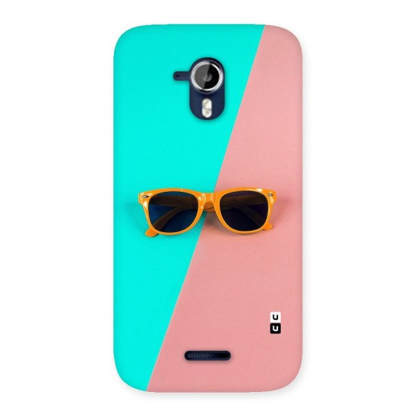 Minimal Glasses Back Case for Micromax Canvas Magnus A117