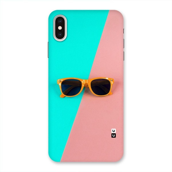 Minimal Glasses Back Case for iPhone XS Max