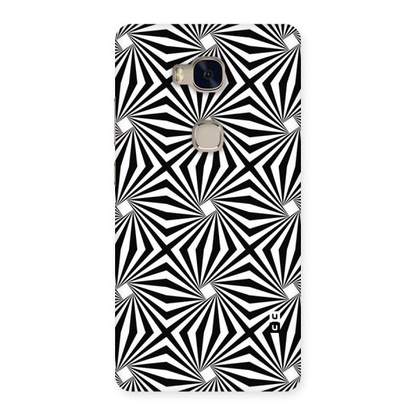 Monochromatic Swirls Back Case for Huawei Honor 5X