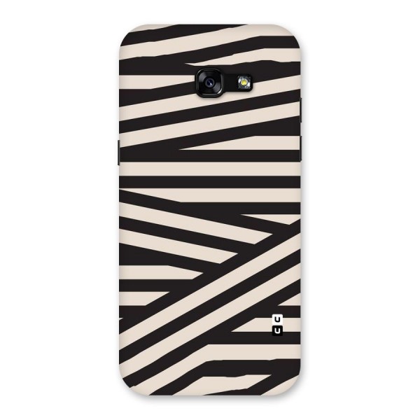 Monochrome Lines Back Case for Galaxy A5 2017