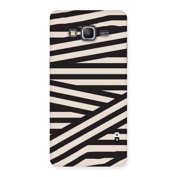 Monochrome Lines Back Case for Galaxy Grand Prime