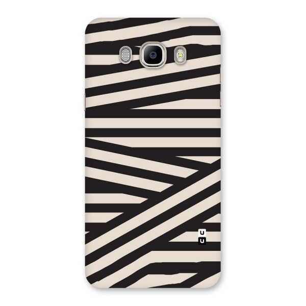 Monochrome Lines Back Case for Galaxy On8