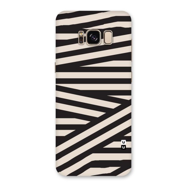 Monochrome Lines Back Case for Galaxy S8