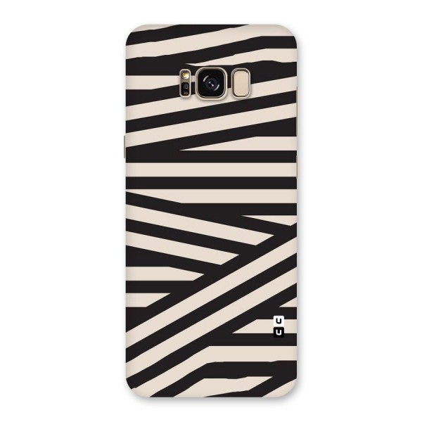 Monochrome Lines Back Case for Galaxy S8 Plus