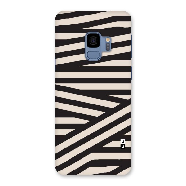 Monochrome Lines Back Case for Galaxy S9