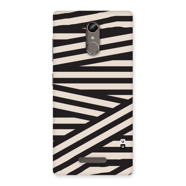 Monochrome Lines Back Case for Gionee S6s