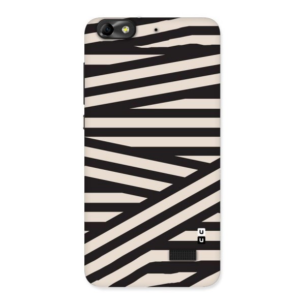 Monochrome Lines Back Case for Honor 4C