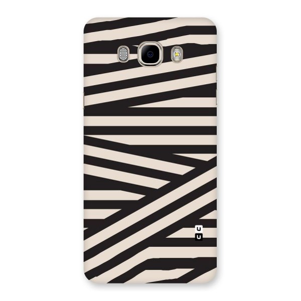 Monochrome Lines Back Case for Samsung Galaxy J7 2016