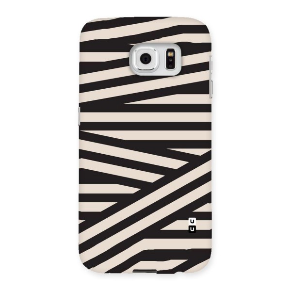 Monochrome Lines Back Case for Samsung Galaxy S6