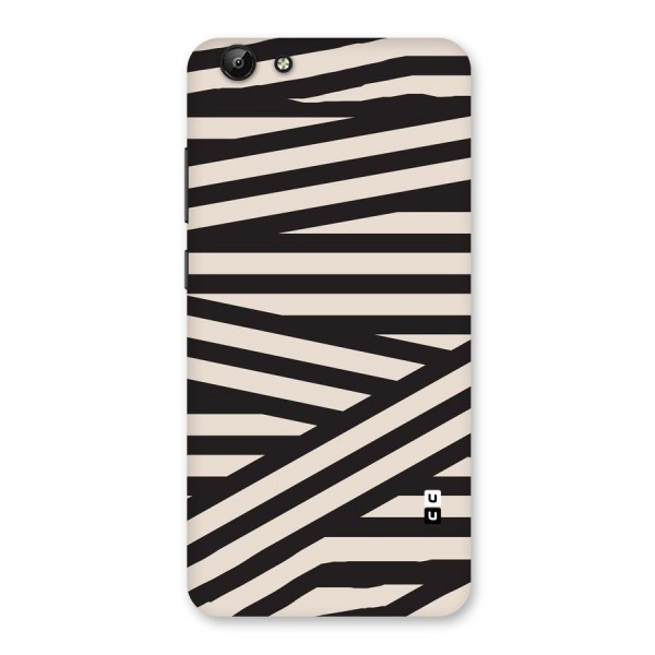 Monochrome Lines Back Case for Vivo Y69