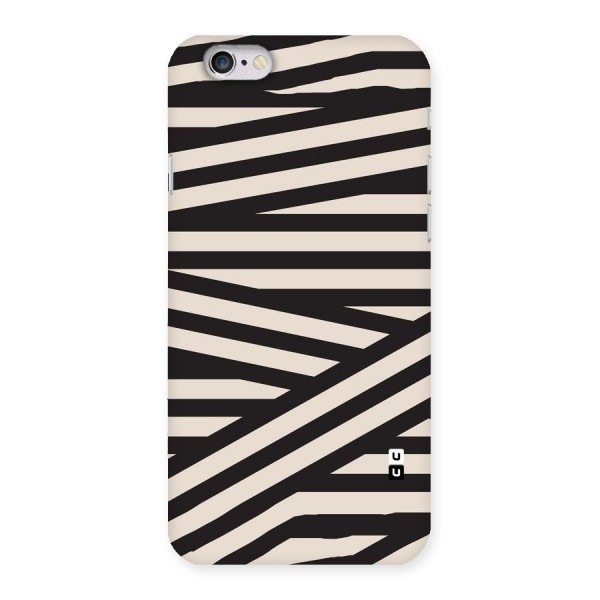 Monochrome Lines Back Case for iPhone 6 6S
