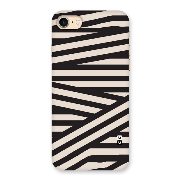 Monochrome Lines Back Case for iPhone 7