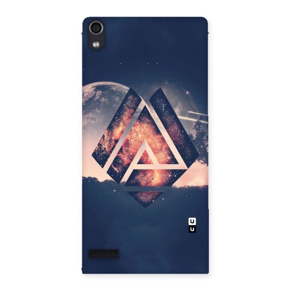 Moon Abstract Back Case for Ascend P6