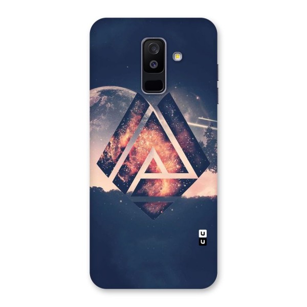 Moon Abstract Back Case for Galaxy A6 Plus