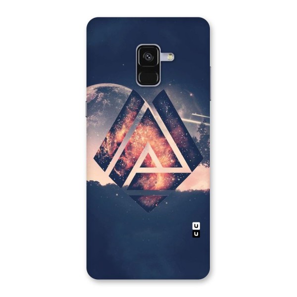 Moon Abstract Back Case for Galaxy A8 Plus