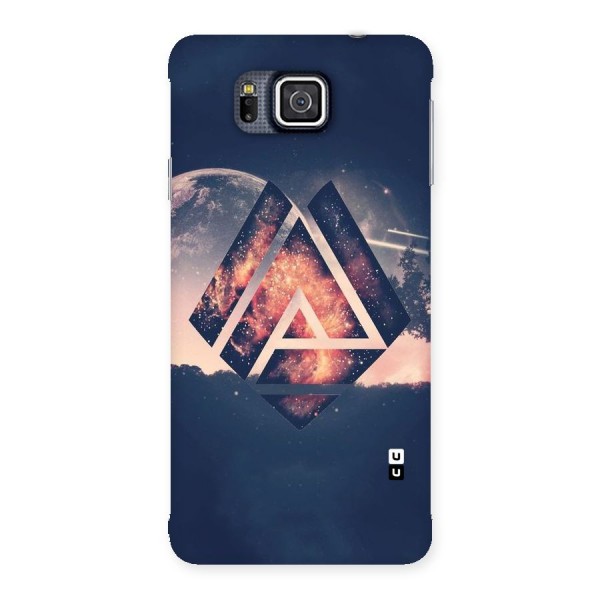 Moon Abstract Back Case for Galaxy Alpha