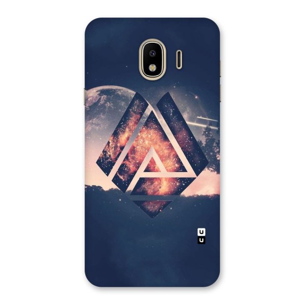 Moon Abstract Back Case for Galaxy J4