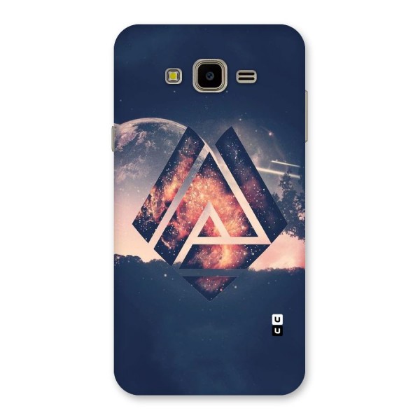 Moon Abstract Back Case for Galaxy J7 Nxt
