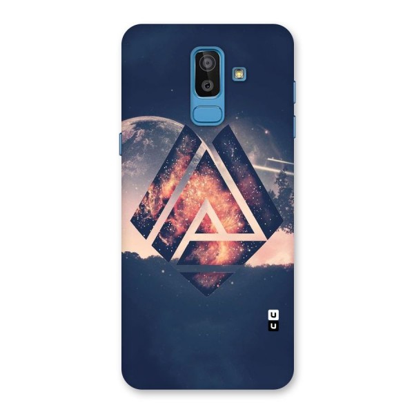 Moon Abstract Back Case for Galaxy J8