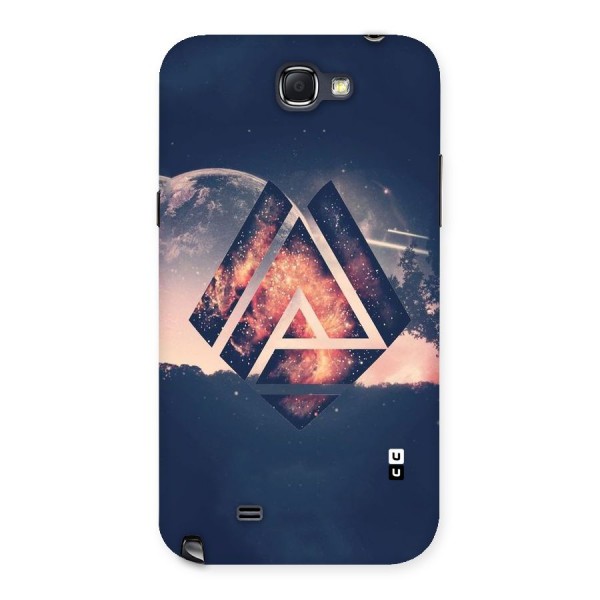 Moon Abstract Back Case for Galaxy Note 2