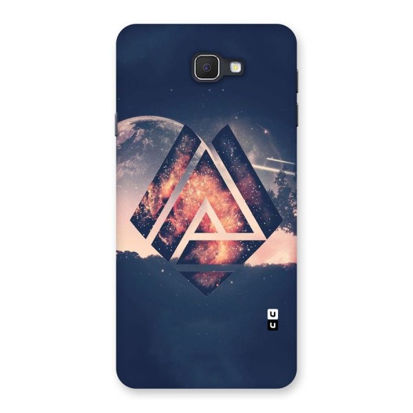 Moon Abstract Back Case for Galaxy On7 2016