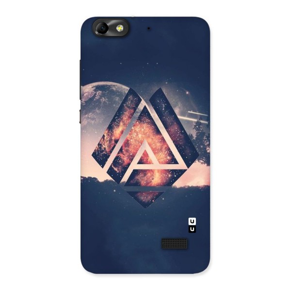 Moon Abstract Back Case for Honor 4C