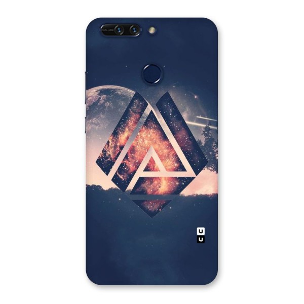 Moon Abstract Back Case for Honor 8 Pro