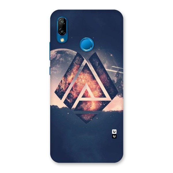 Moon Abstract Back Case for Huawei P20 Lite