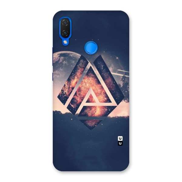 Moon Abstract Back Case for Huawei P Smart+
