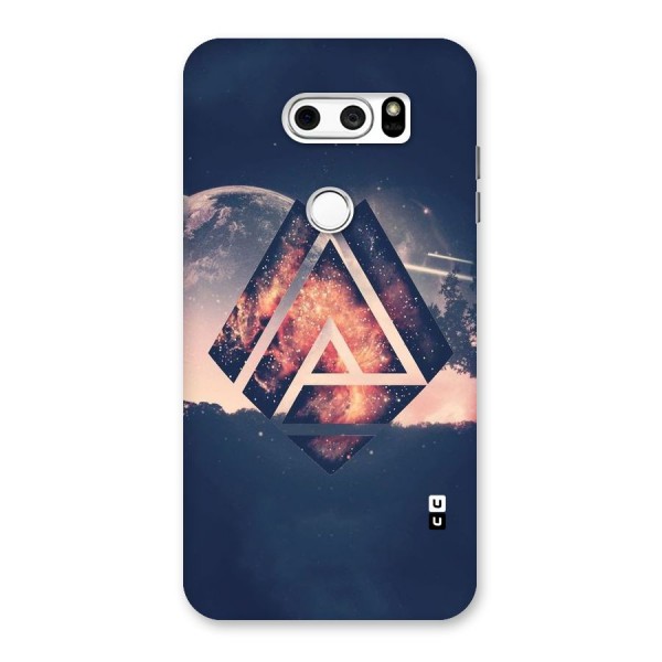 Moon Abstract Back Case for LG V30