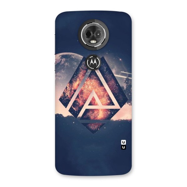 Moon Abstract Back Case for Moto E5 Plus